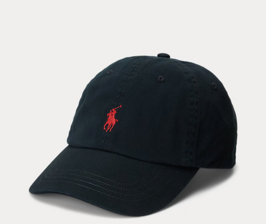 Polo Ralph Lauren The Iconic Cotton Chino Ball Cap - Polo Black