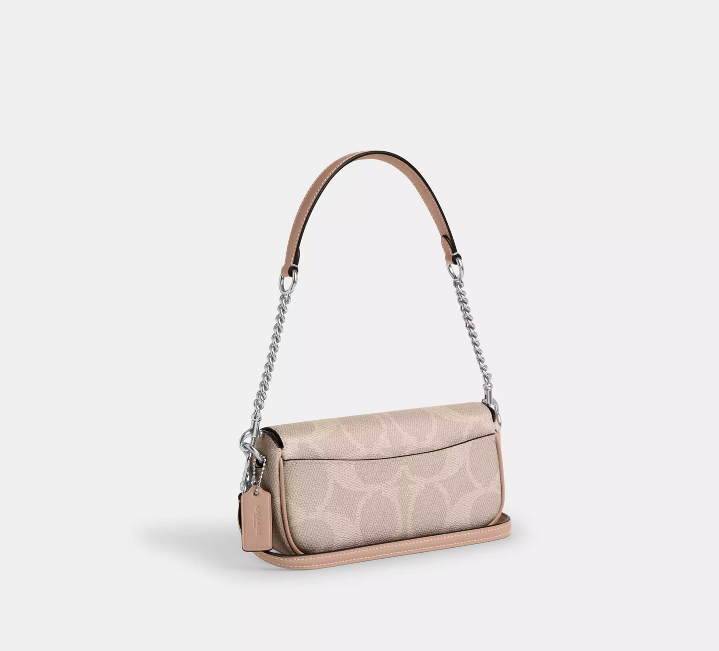 Coach Hailey Flap Bag In Signature Canvas