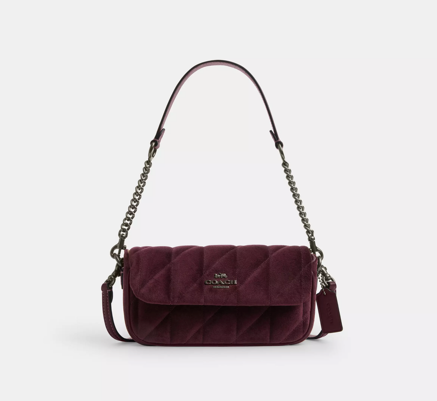 Coach Hailey Flap Bag With Quilting