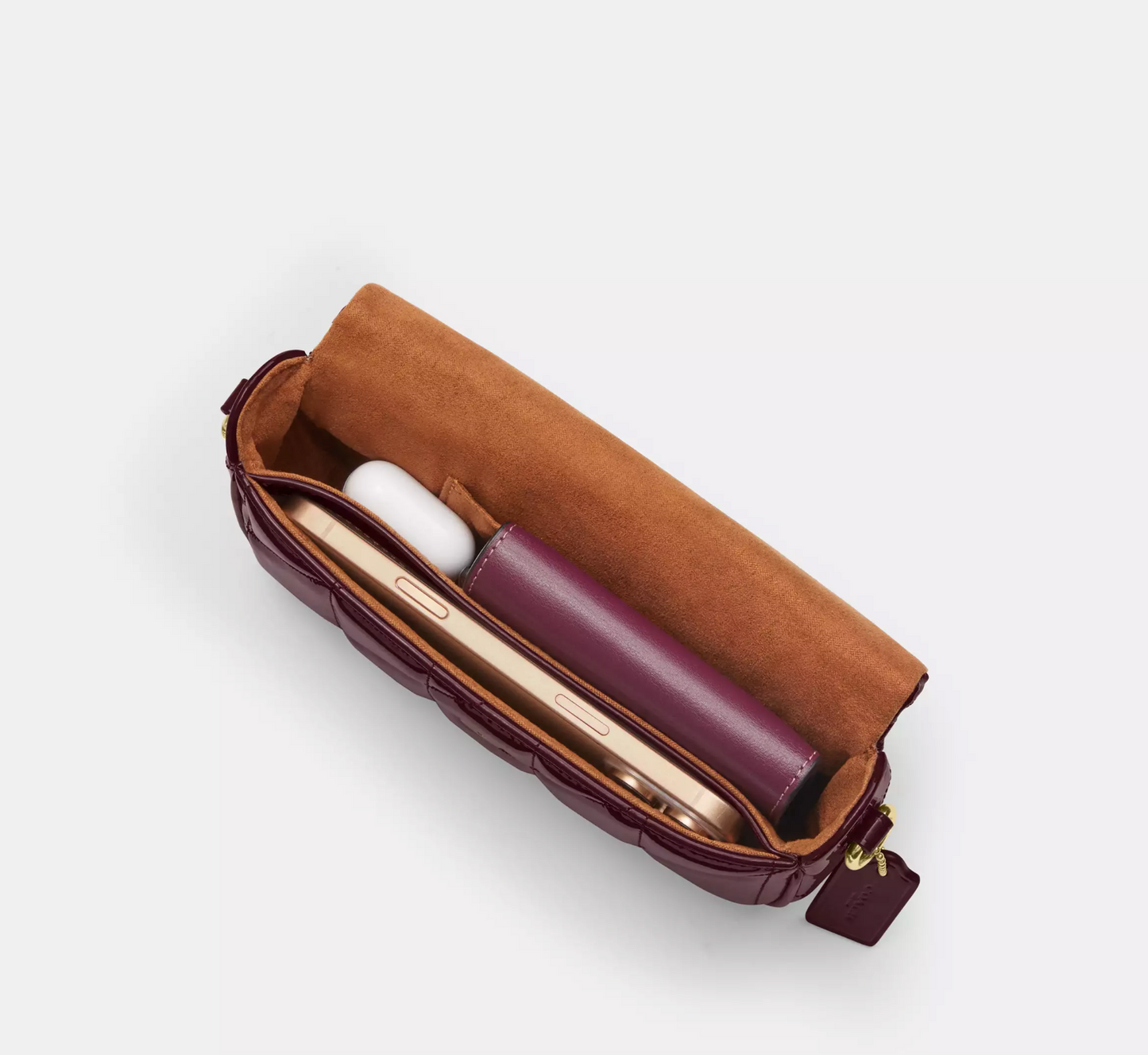 Coach Hailey Flap Bag With Quilting