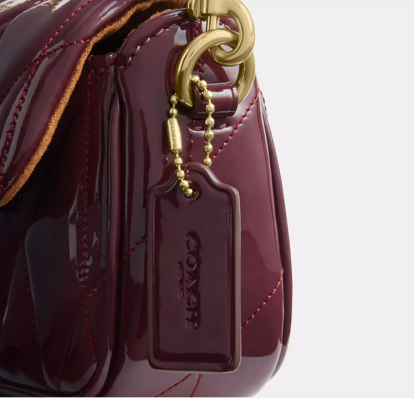 Coach Hailey Flap Bag With Quilting
