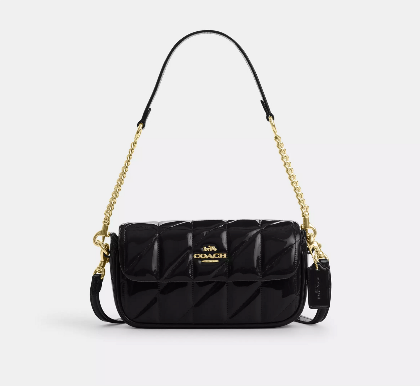 Coach Hailey Flap Bag With Quilting