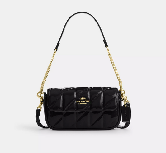 Coach Hailey Flap Bag With Quilting