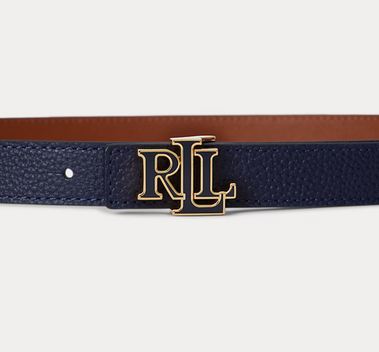 Polo Ralph Lauren Logo Reversible Leather Skinny Belt Save your Wishlist Lauren