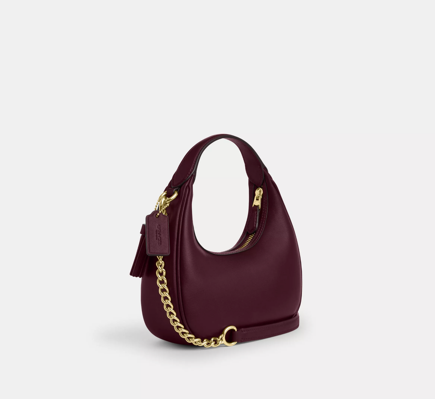 Coach Carmen Mini Crossbody Bag With Beaded Coach Graphic