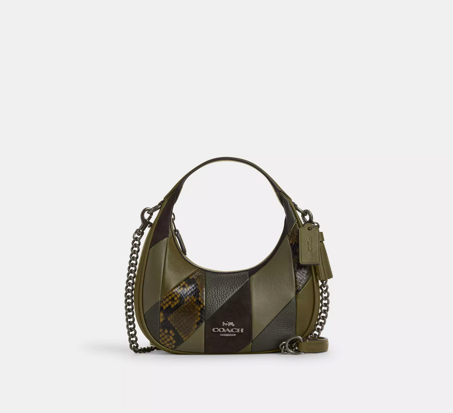 Coach Carmen Mini Crossbody Bag With Patchwork