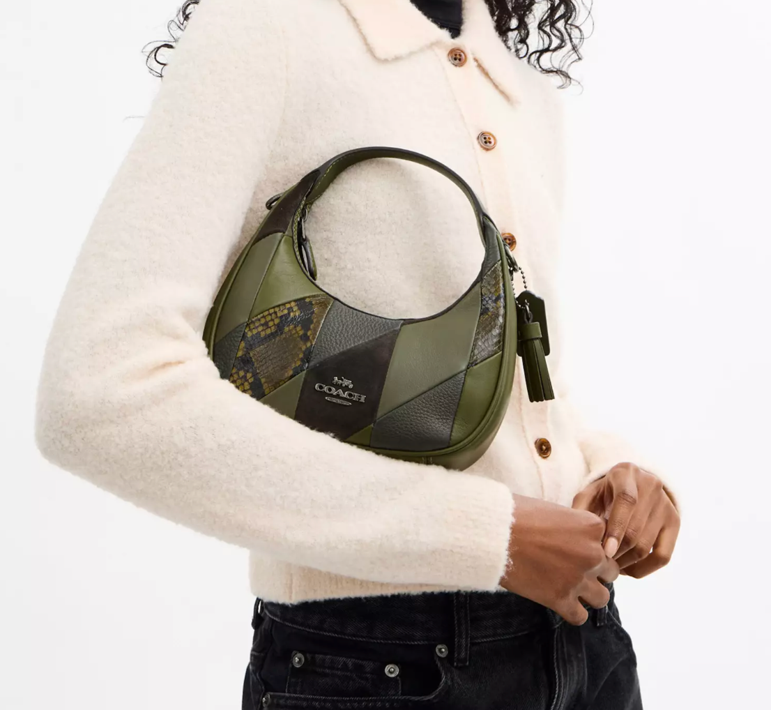 Coach Carmen Mini Crossbody Bag With Patchwork