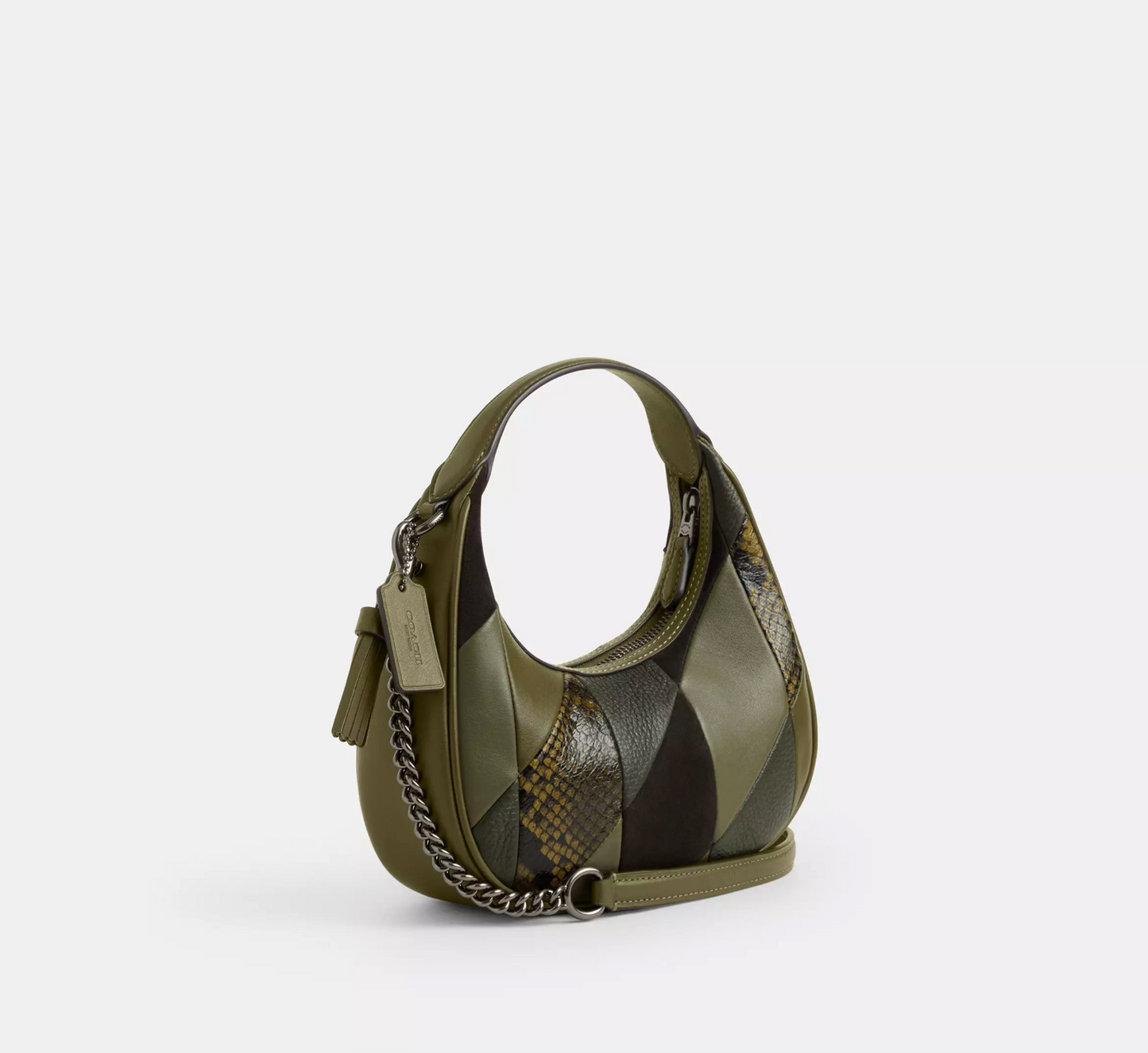 Coach Carmen Mini Crossbody Bag With Patchwork