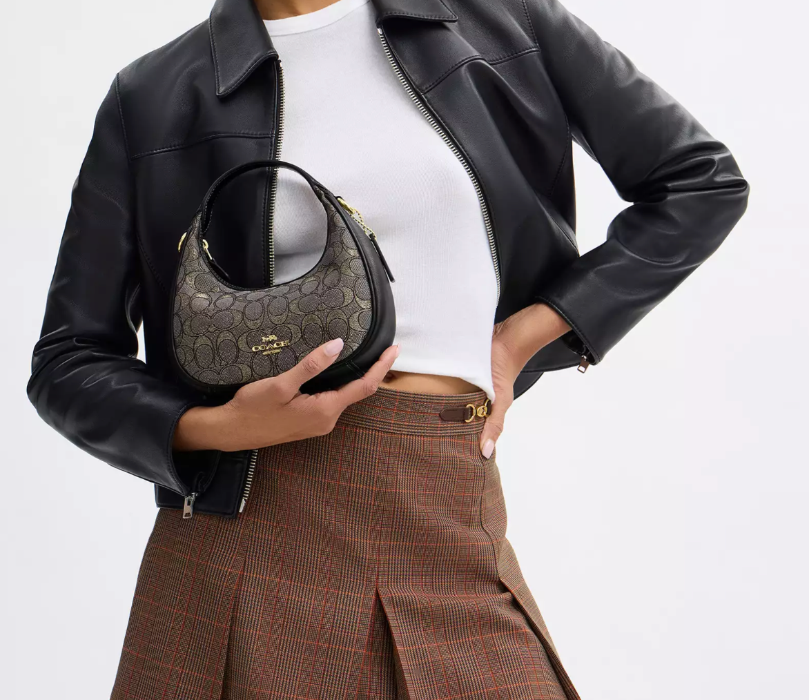 Coach Carmen Mini Crossbody Bag In Signature Jacquard