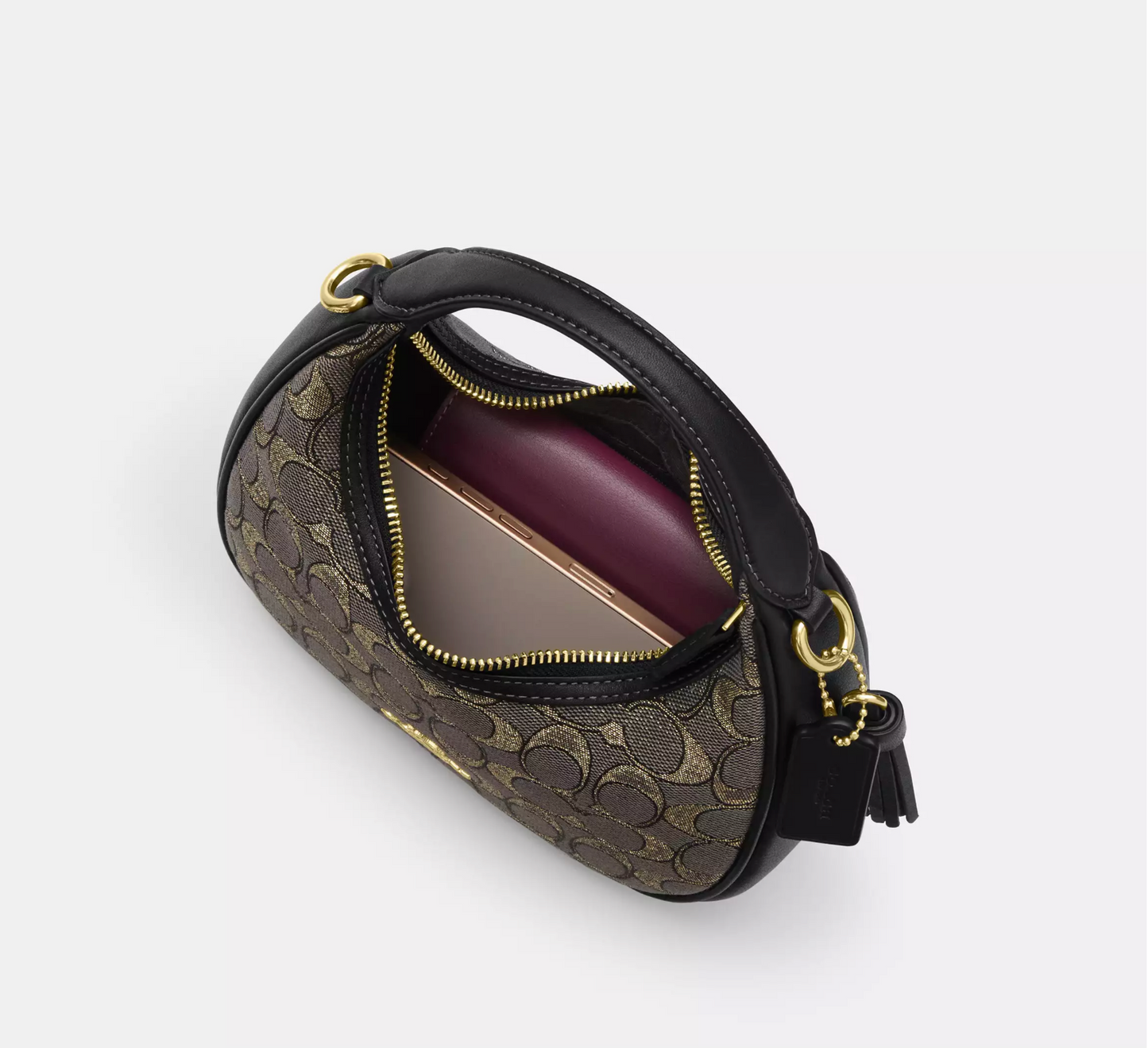 Coach Carmen Mini Crossbody Bag In Signature Jacquard
