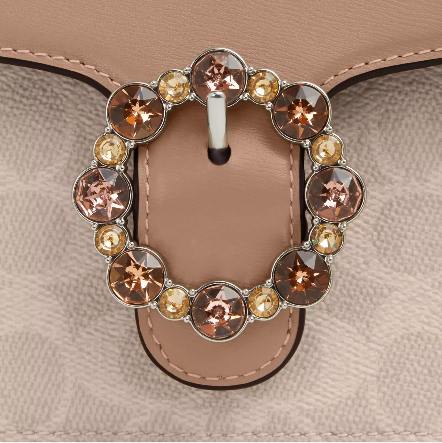 Coach Courtney Top Handle Bag In Signature Canvas