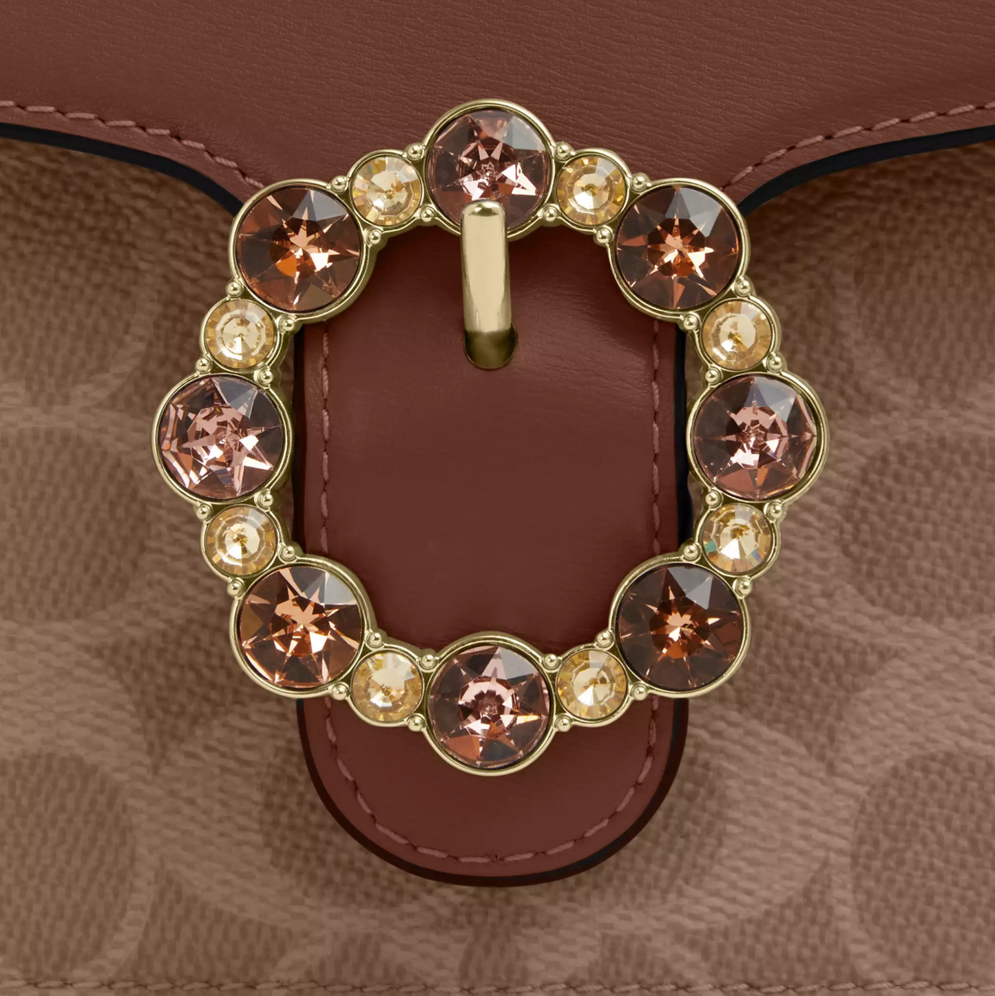Coach Courtney Top Handle Bag In Signature Canvas