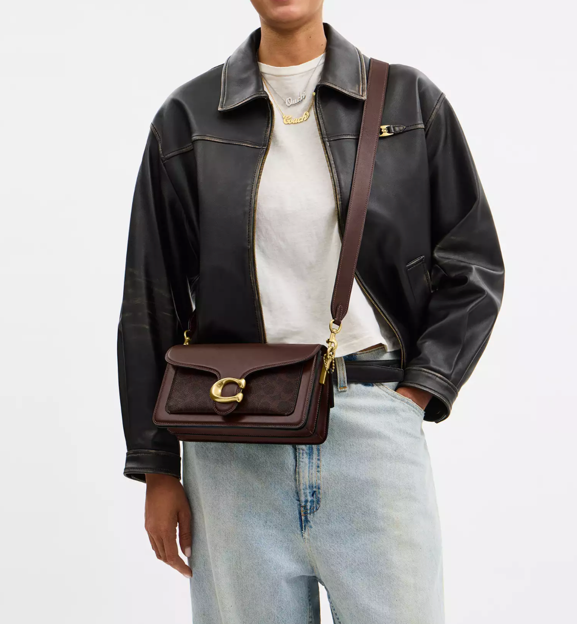 Coach Tabby Shoulder Bag 26 In Signature Canvas