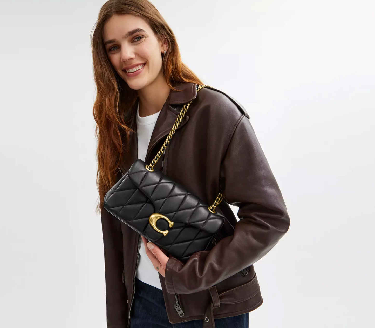 Coach Tabby Shoulder Bag 26 With Pillow Quilting