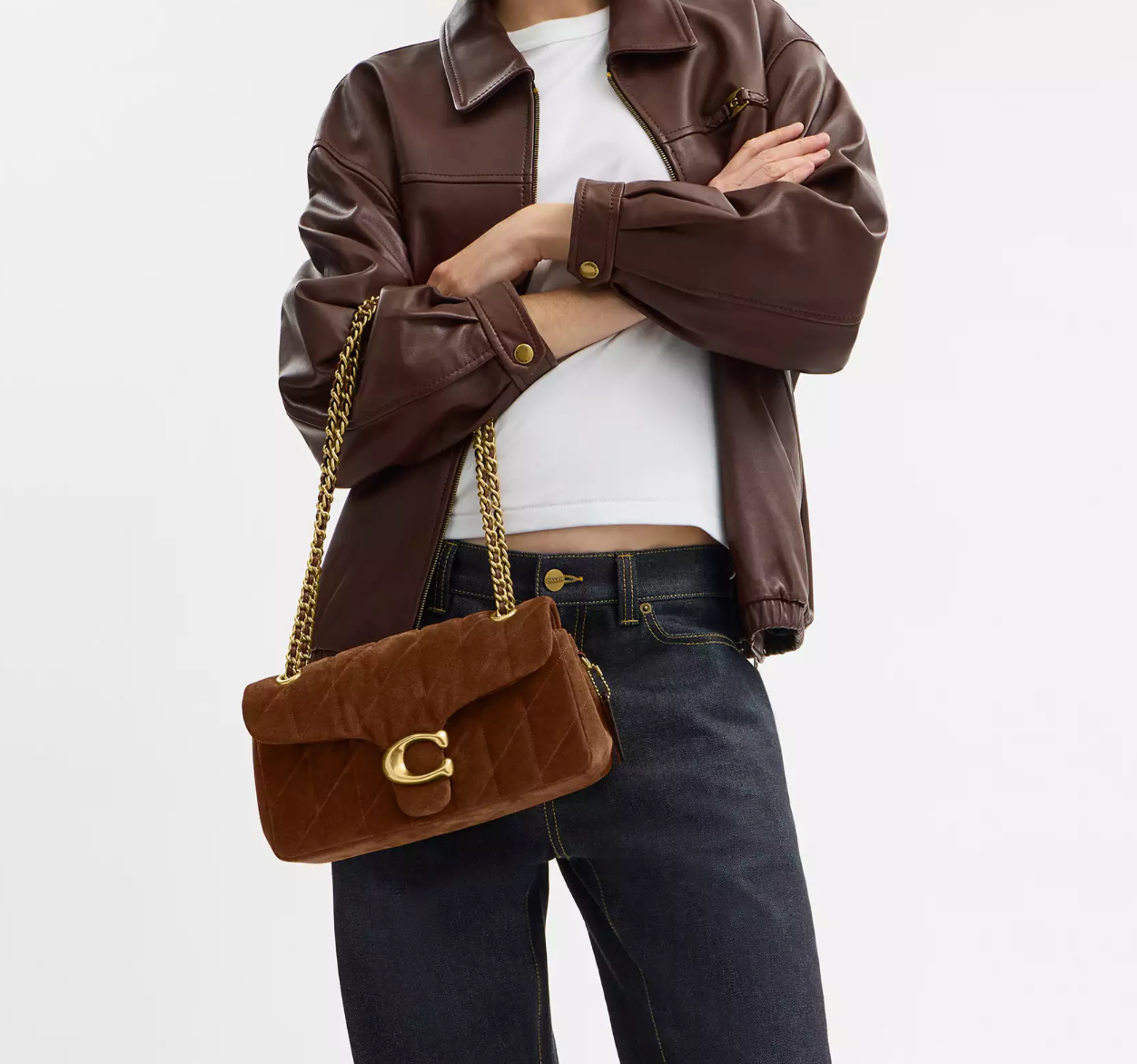 Coach Tabby Shoulder Bag 26 With Pillow Quilting
