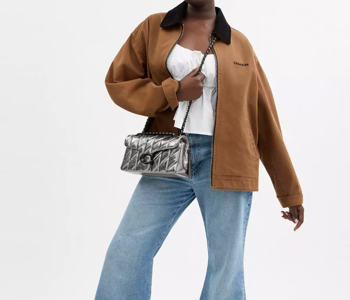Coach Tabby Shoulder Bag 26 With Quilting