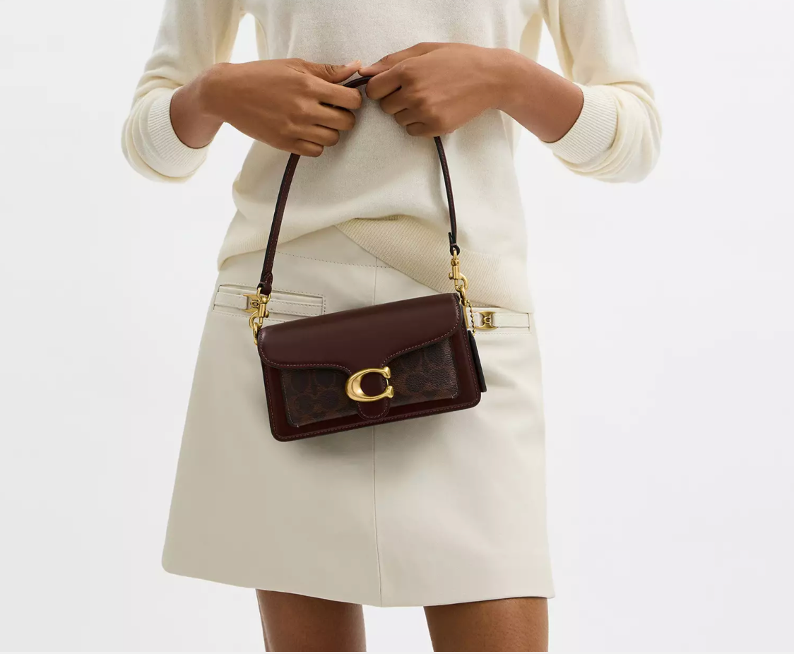 Coach Tabby Shoulder Bag 20 In Signature Canvas