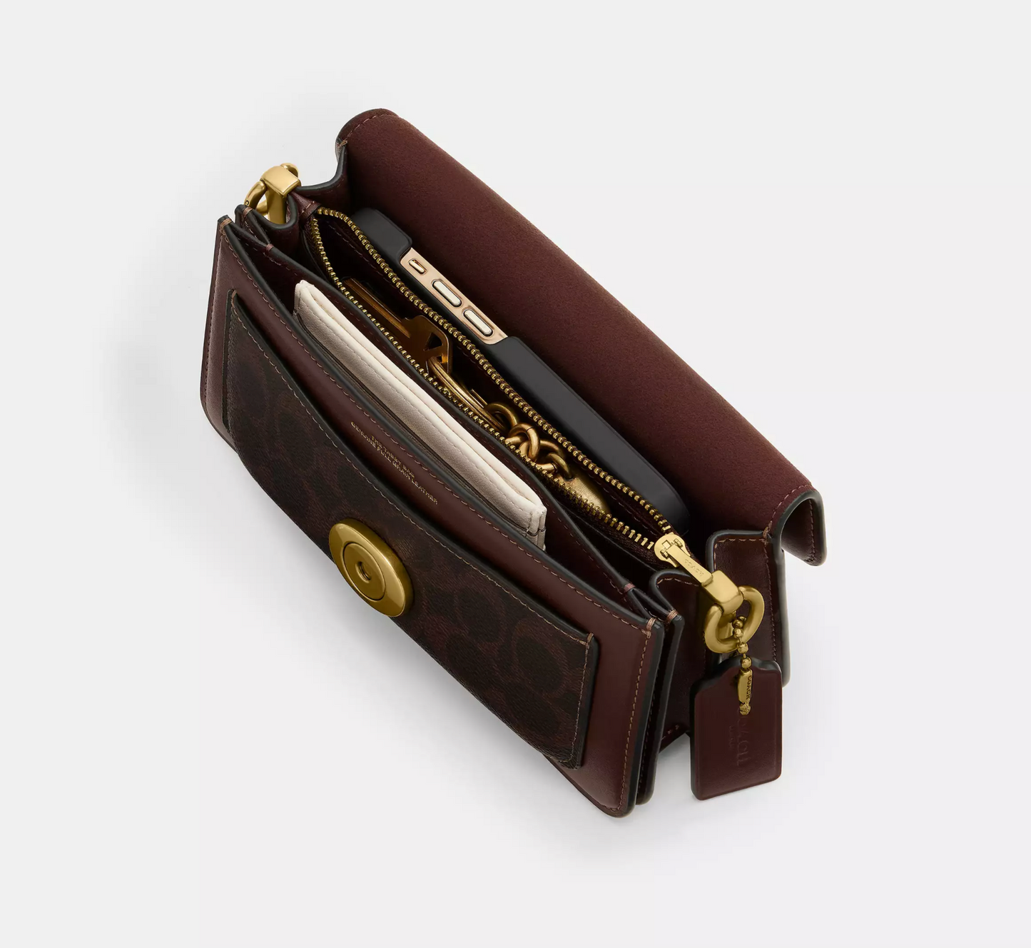 Coach Tabby Shoulder Bag 20 In Signature Canvas