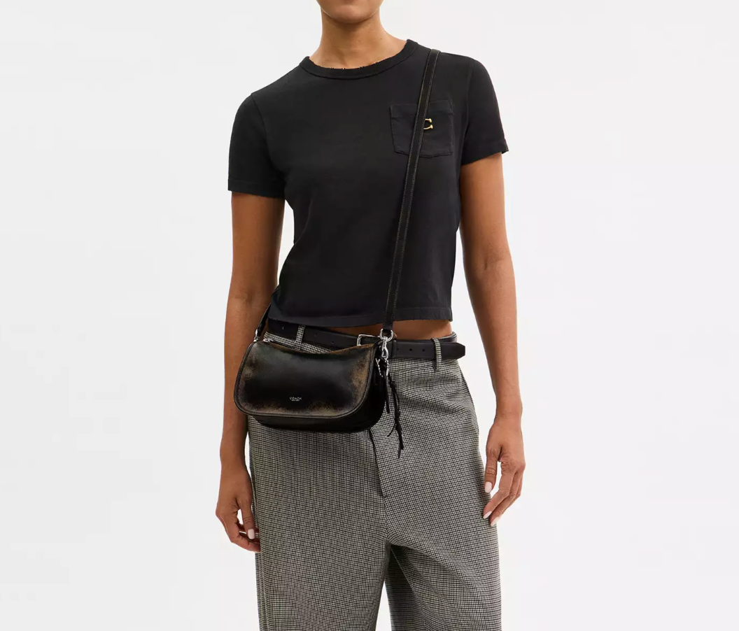 Coach Waverly Bag In Loved Leather