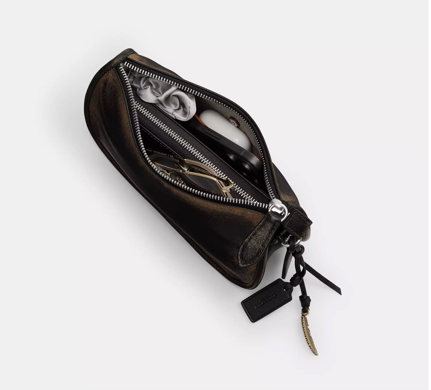 Coach Waverly Bag In Loved Leather