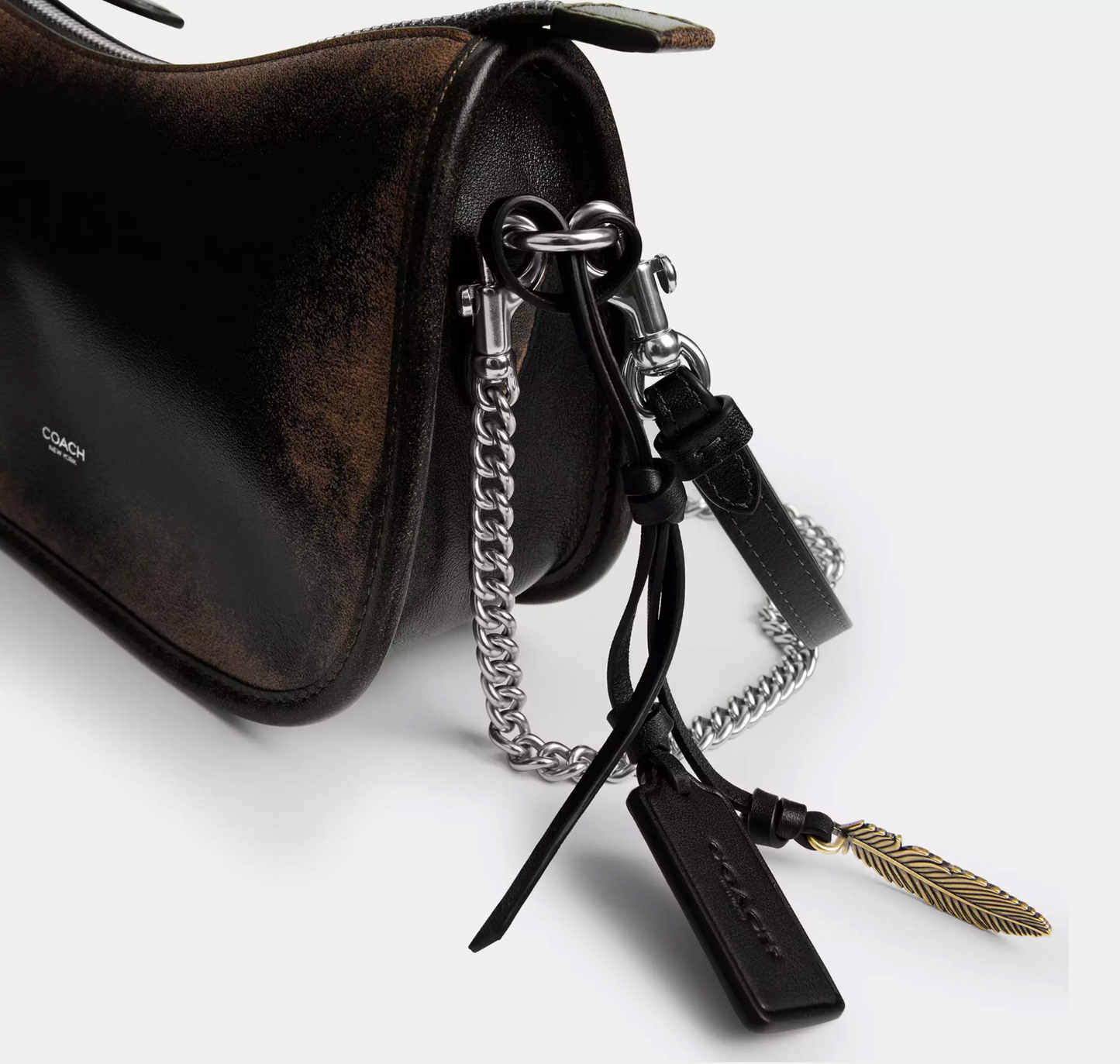 Coach Waverly Bag In Loved Leather