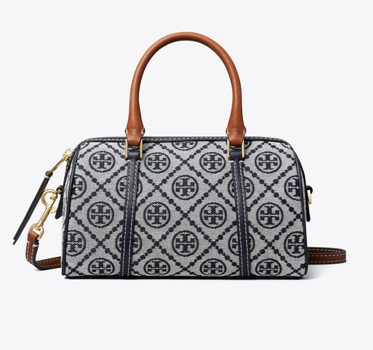 Tory Burch T Monogram Petite Barrel Bag