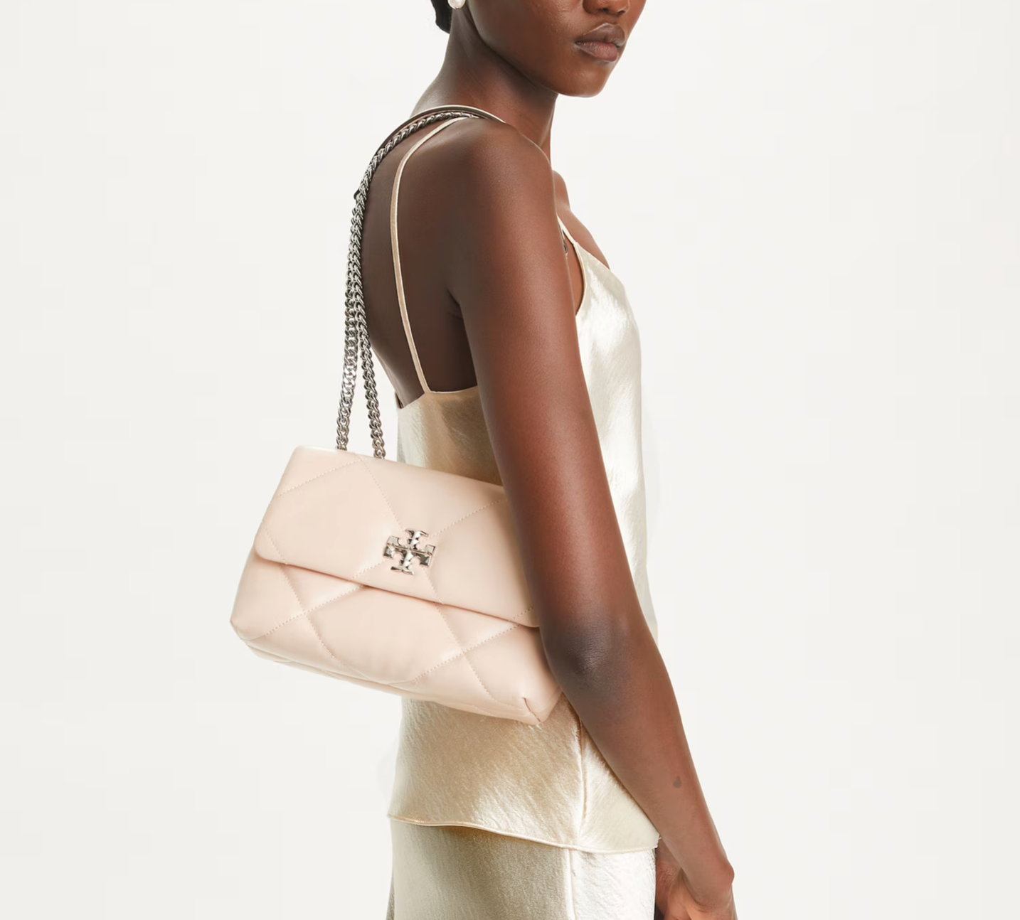 Tory Burch Small Kira Diamond Quilt Shoulder Bag