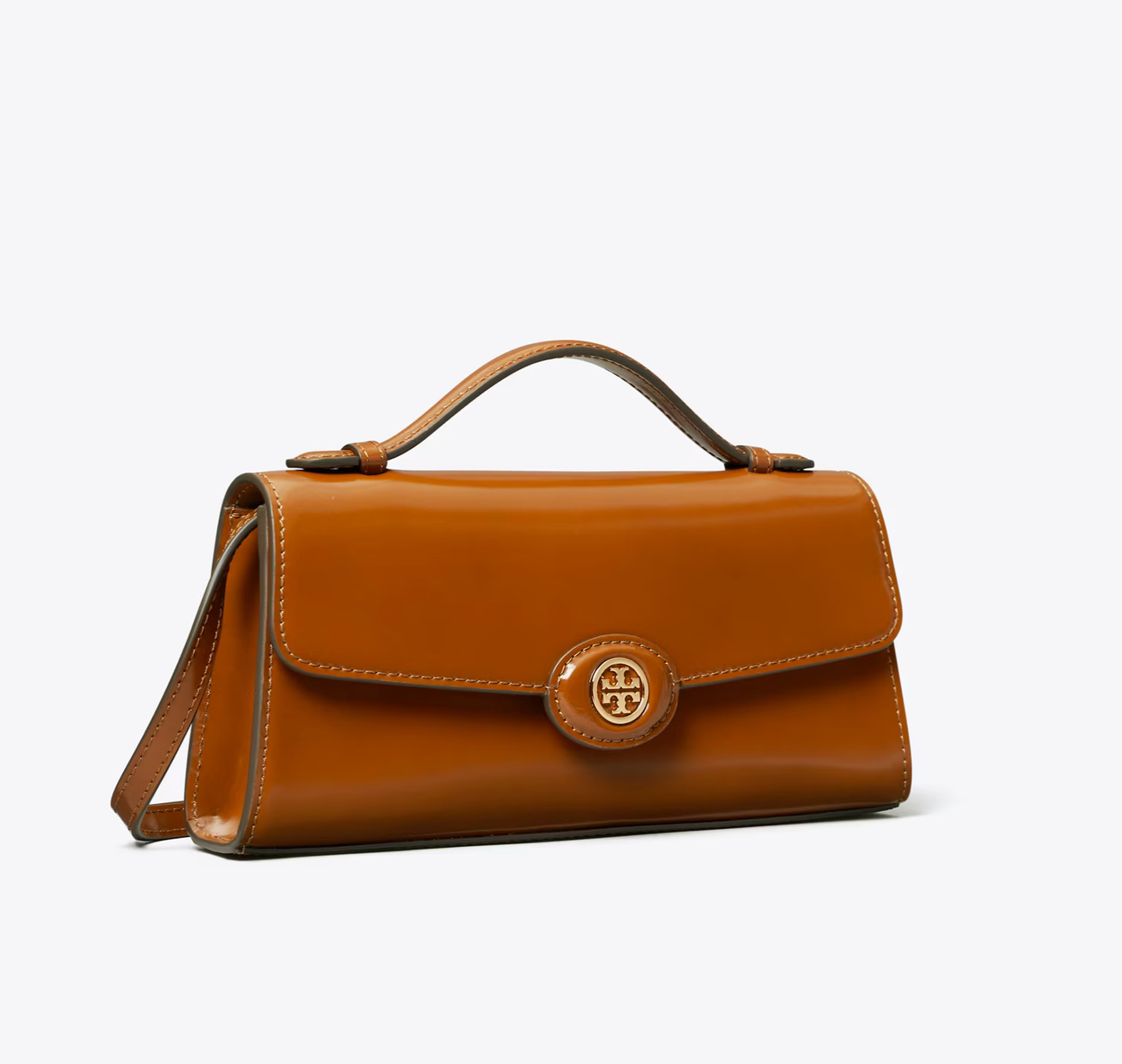 Tory Burch Mini Robinson Spazzolato Crossbody Bag