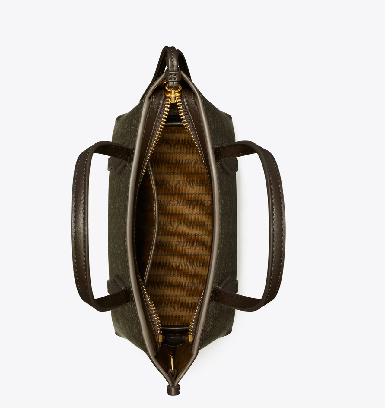 Tory Burch Mini Perry Coated Canvas Tote Bag