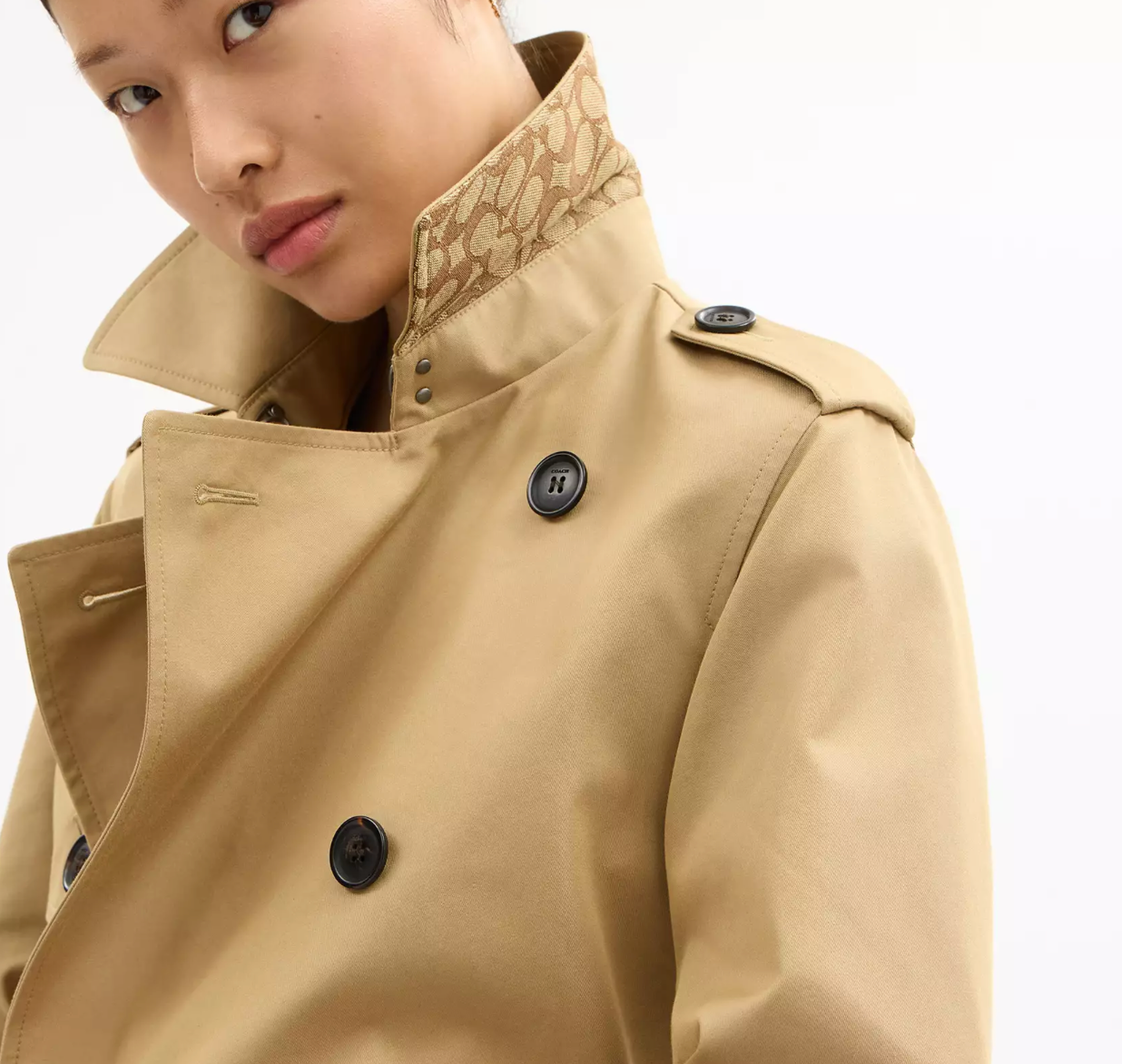 Coach Mid Trench - Khaki