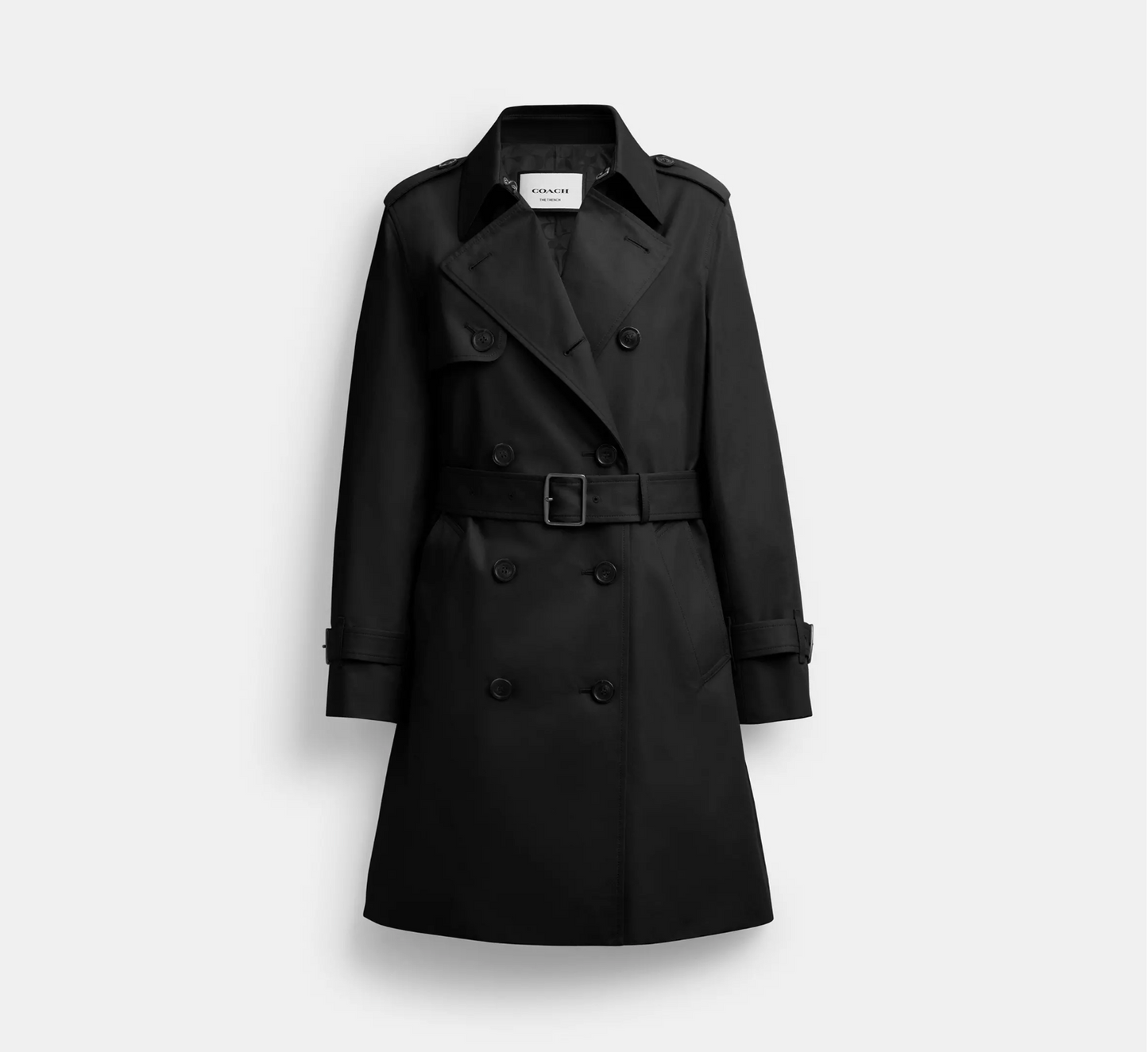 Coach Mid Trench - Black