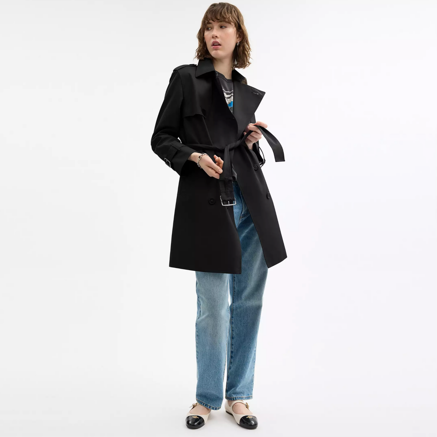 Coach Mid Trench - Black