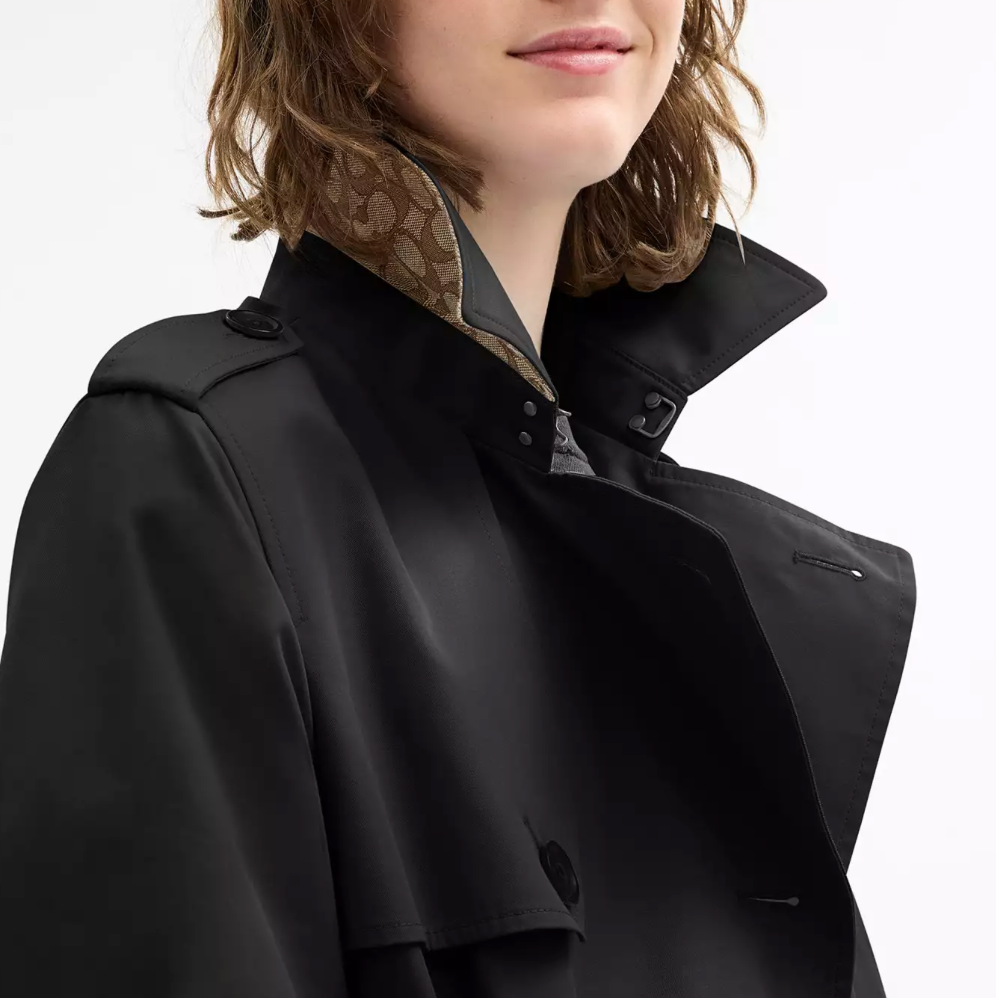 Coach Mid Trench - Black