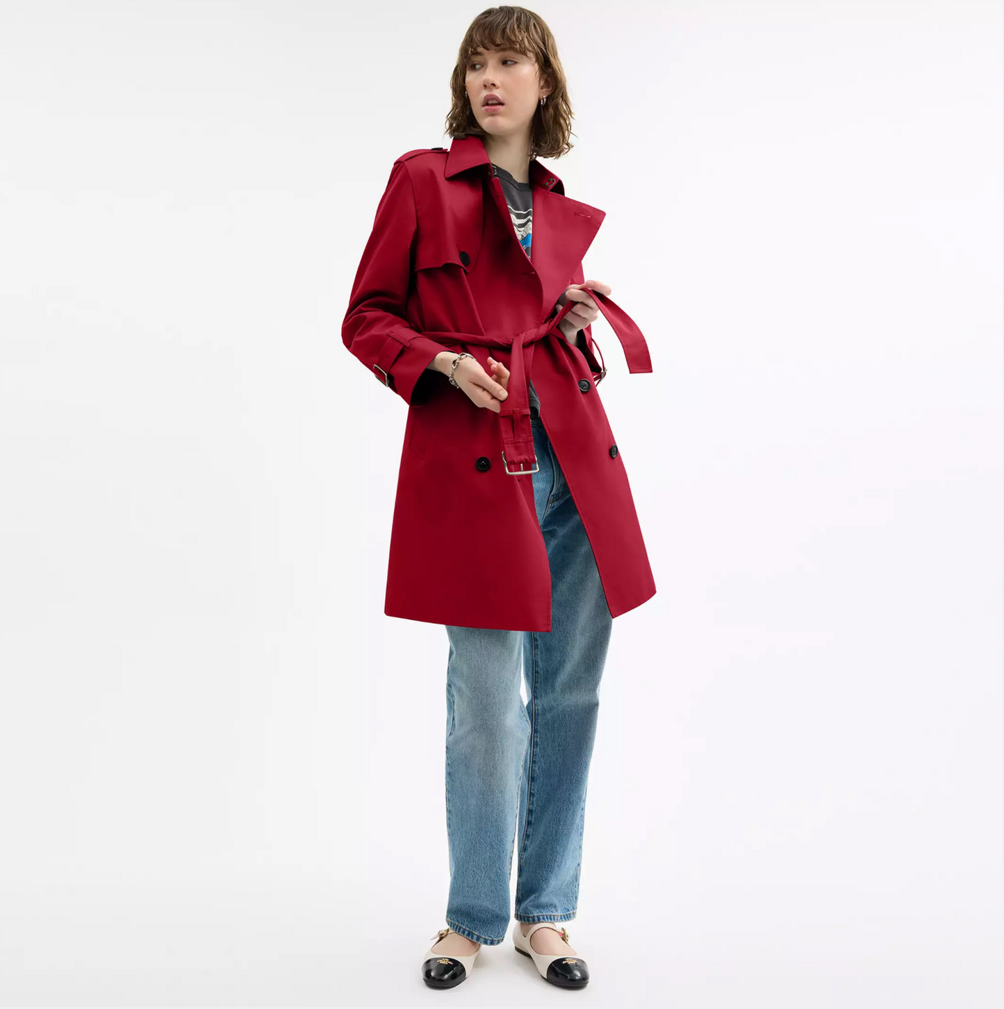 Coach Mid Trench - Ruby