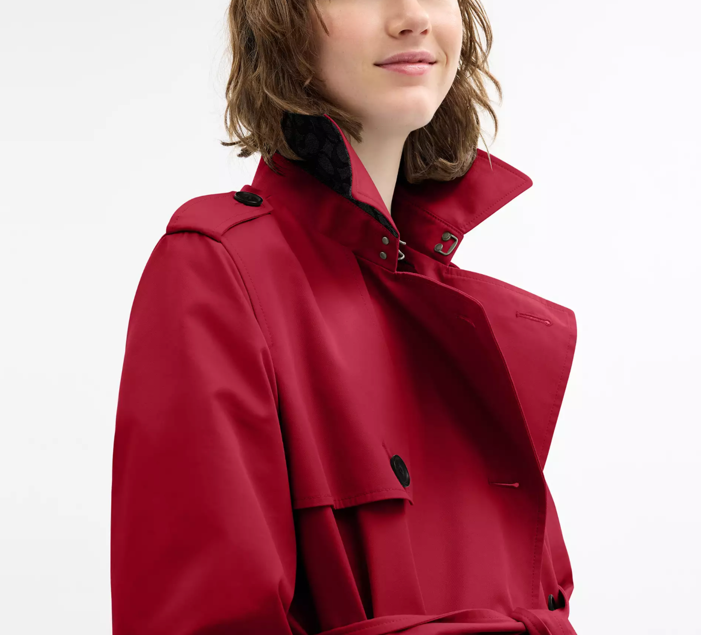 Coach Mid Trench - Ruby