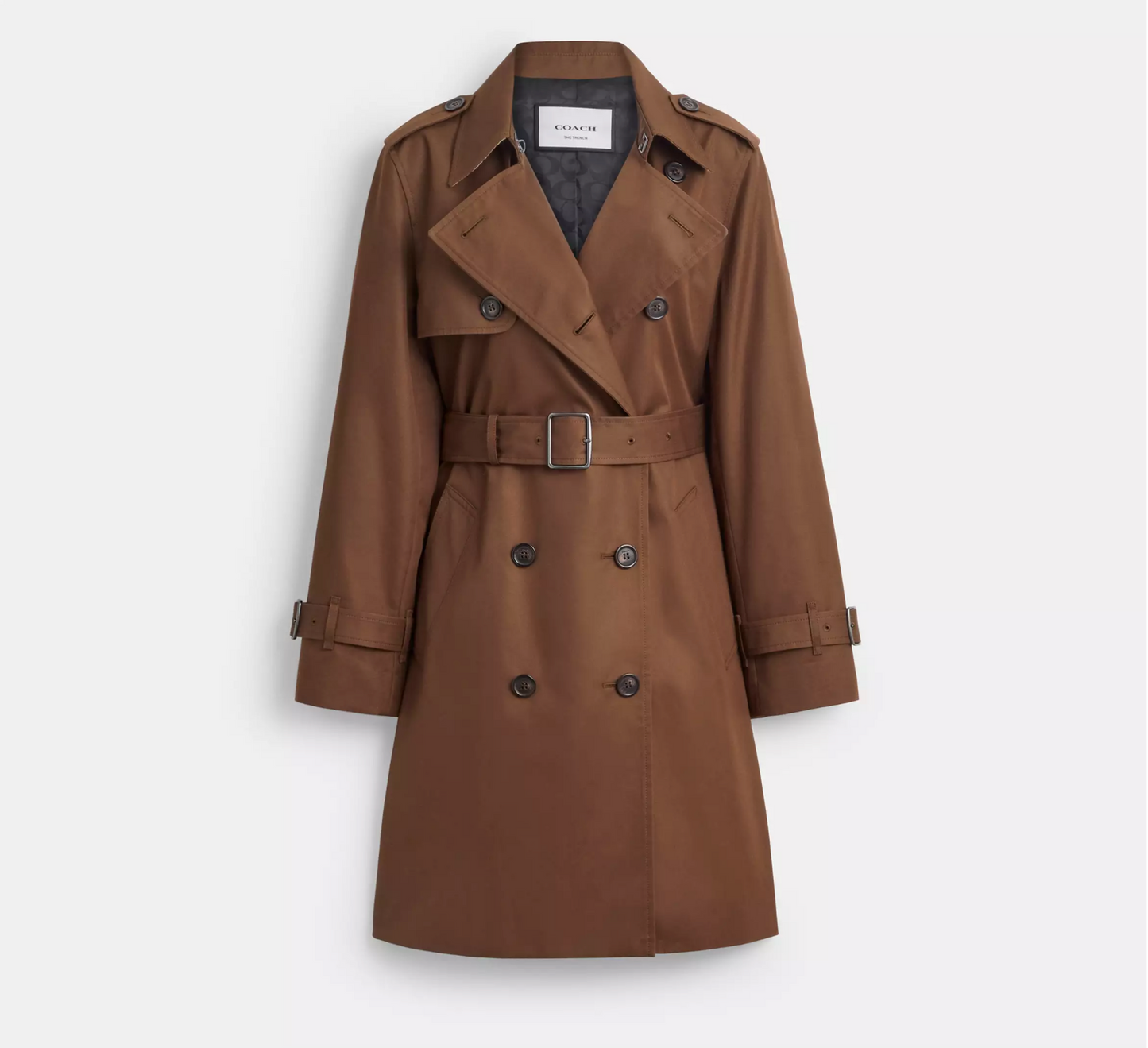 Coach Mid Trench - Chocolate Brown
