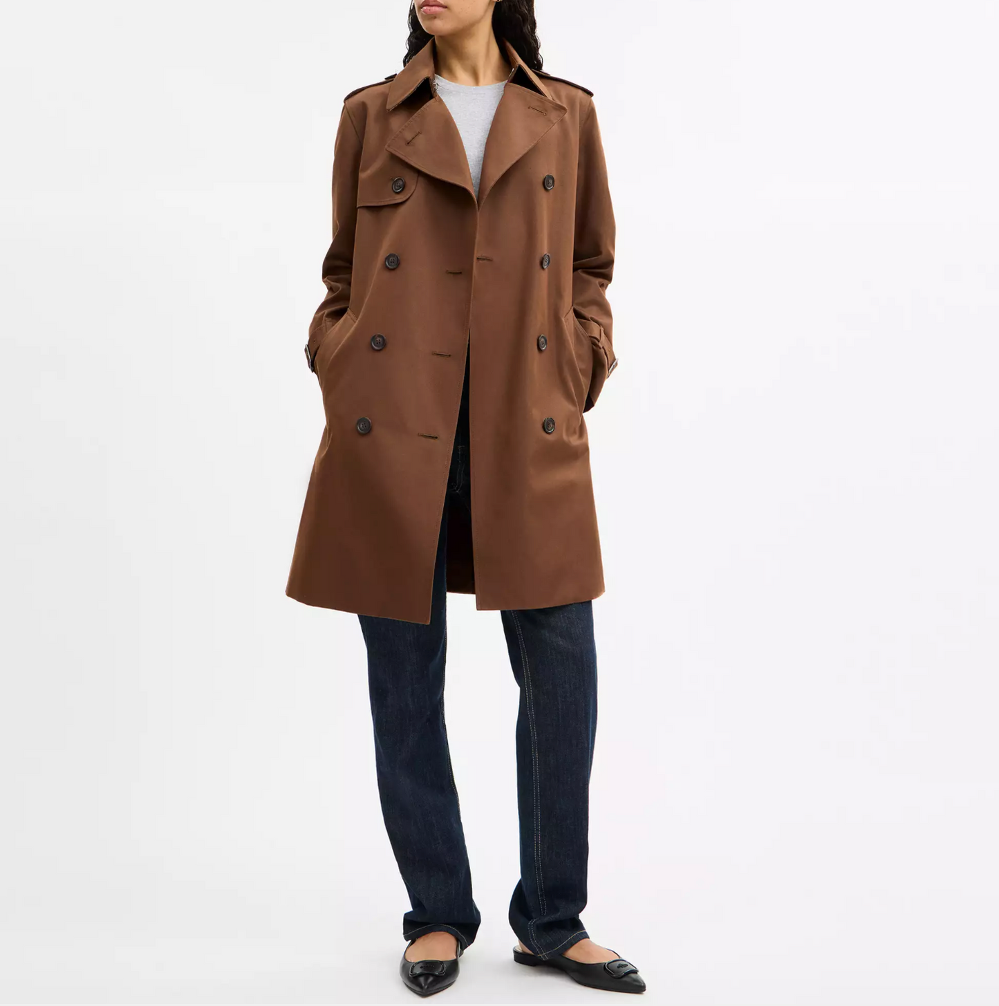 Coach Mid Trench - Chocolate Brown