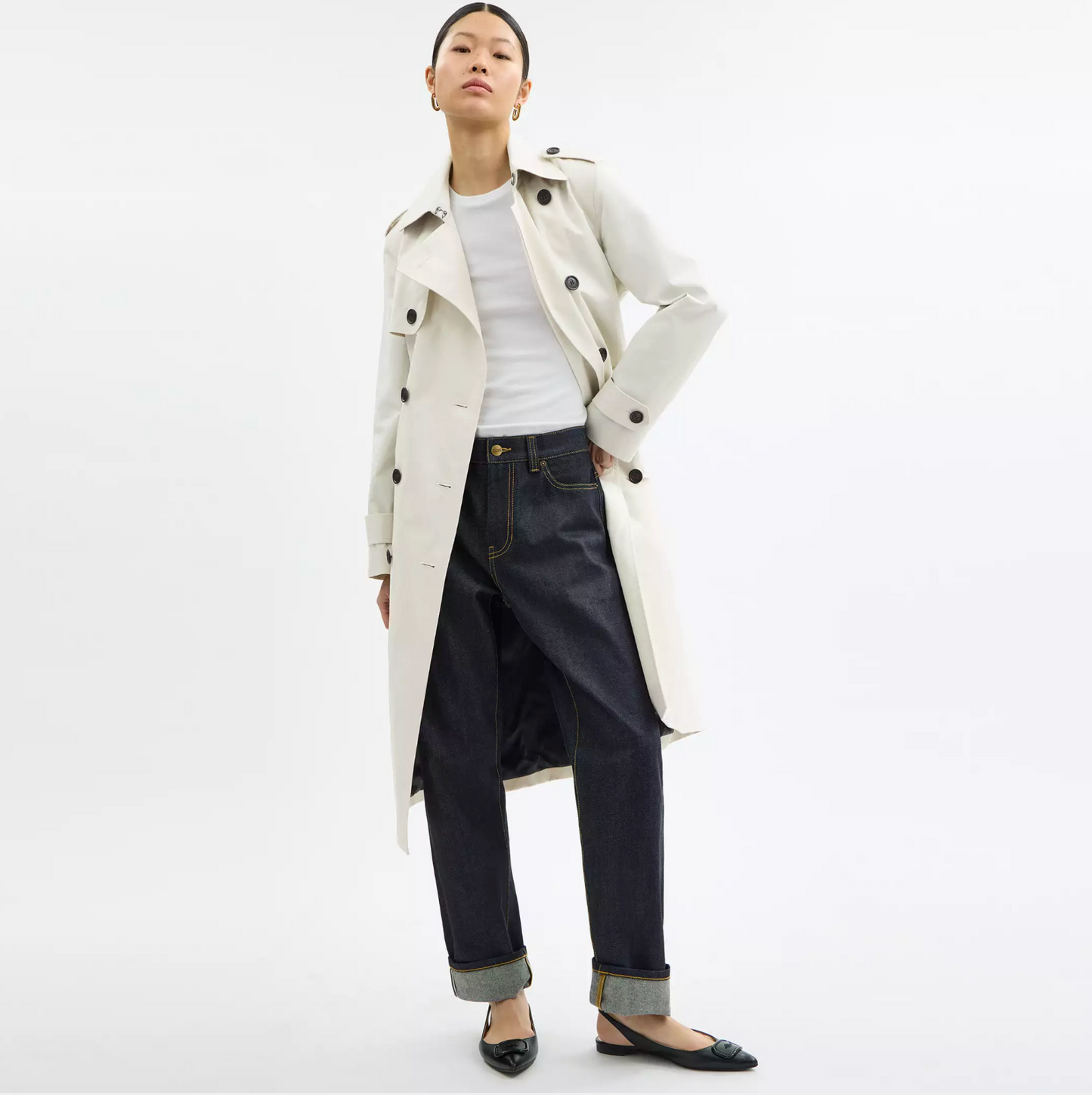 Coach Long Trench