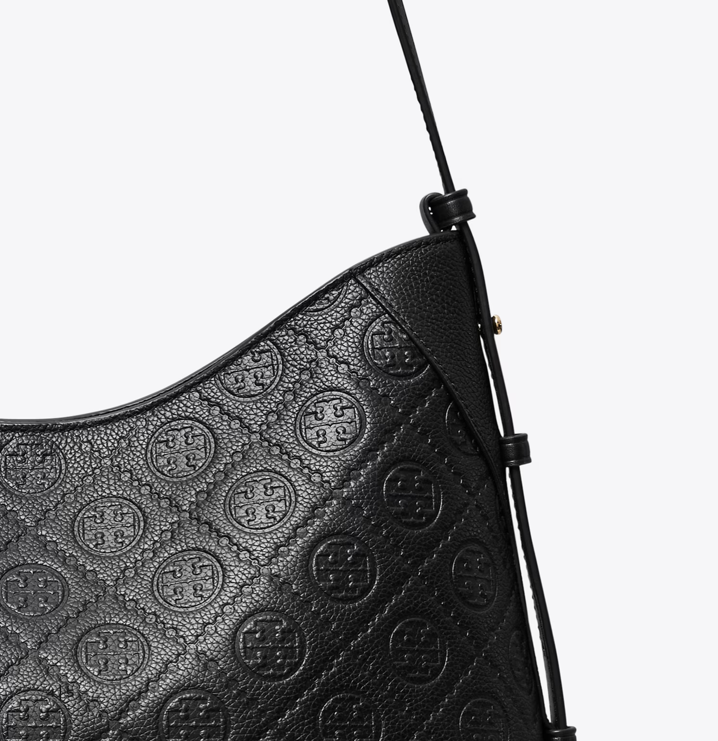 Tory Burch T Monogram Pebble Messenger Bag