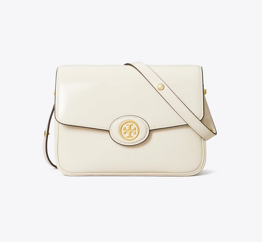 Tory Burch Robinson Spazzolato Shoulder Bag