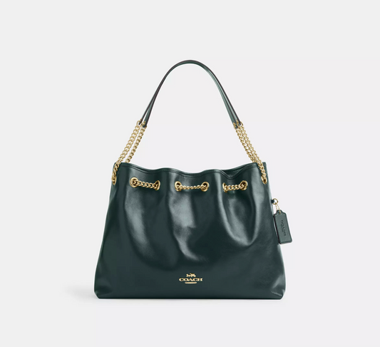 Coach Evelyn Shoulder Bag With Quilting