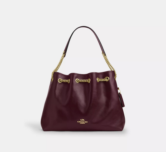 Coach Evelyn Shoulder Bag With Quilting
