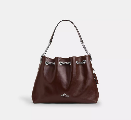 Coach Evelyn Shoulder Bag With Quilting