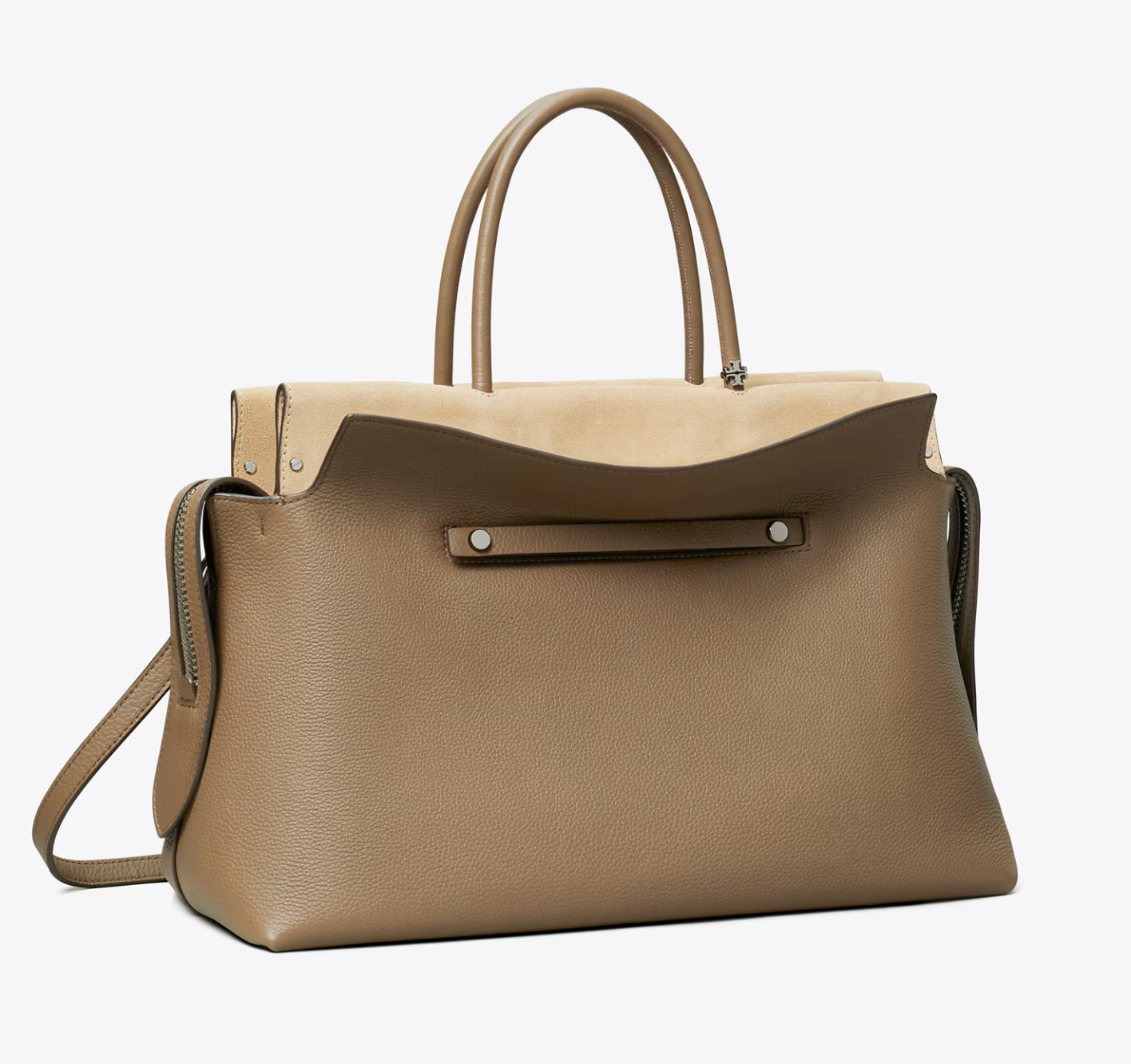 Tory Burch Large Mercer Pebbled Satchel