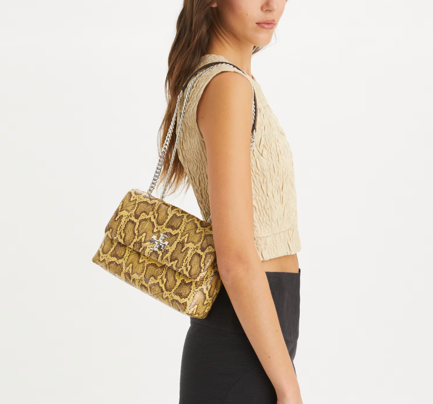 Tory Burch Small Kira Diamond Quilt Shoulder Bag