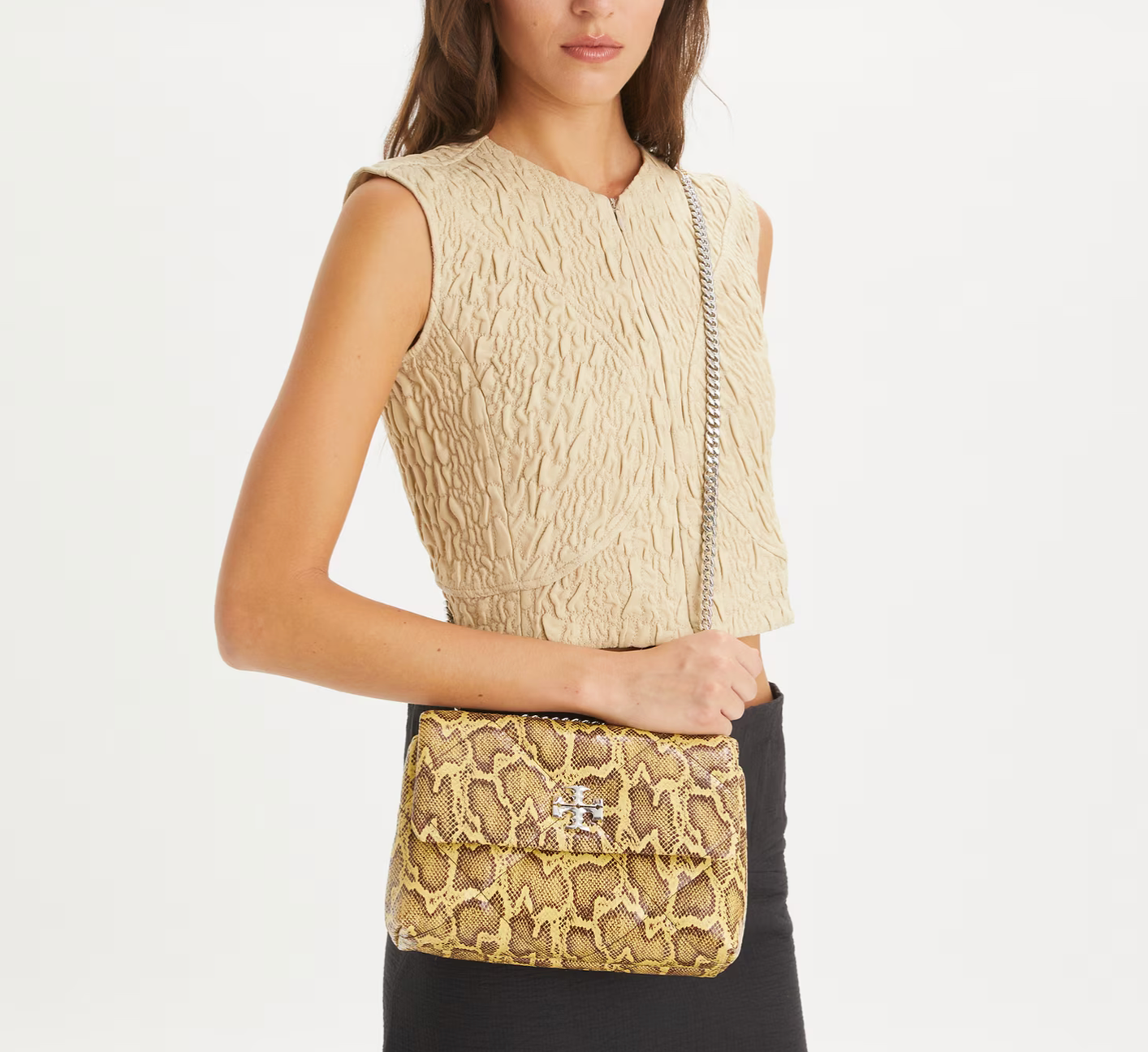 Tory Burch Small Kira Diamond Quilt Shoulder Bag