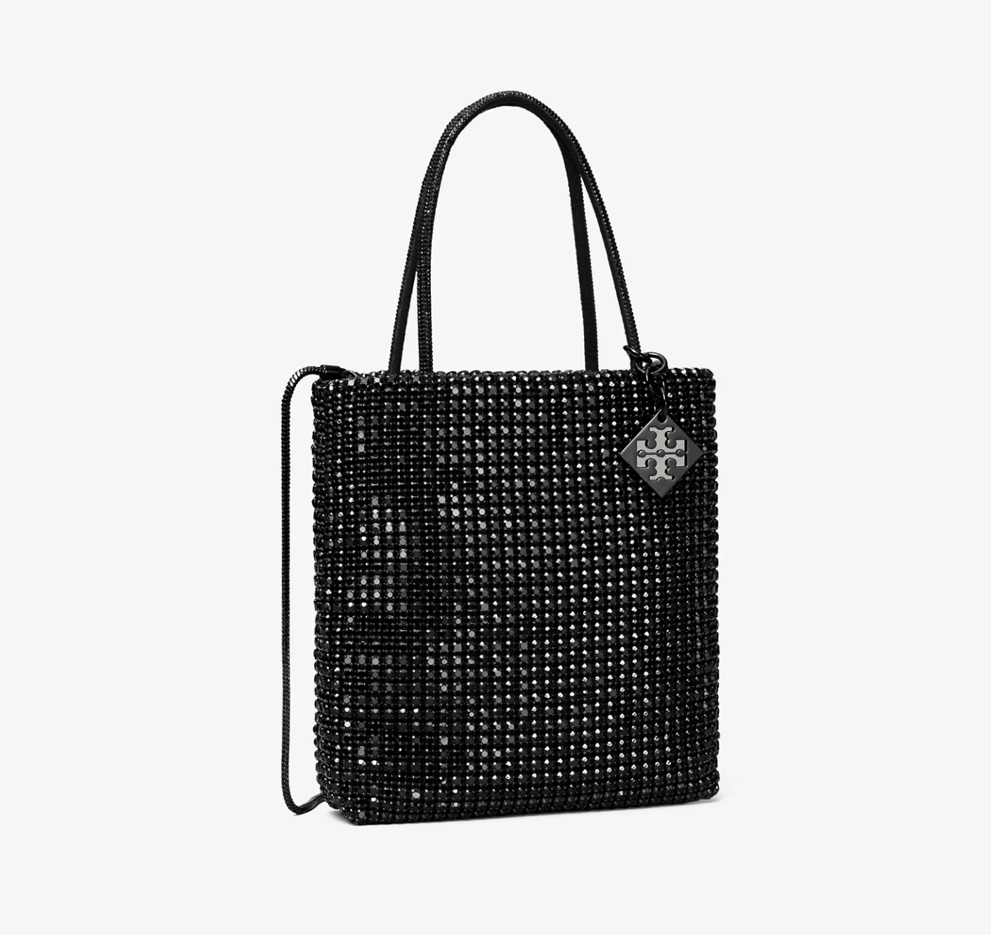Tory Burch Night Owl Crystal Embellished Mini Tote Bag