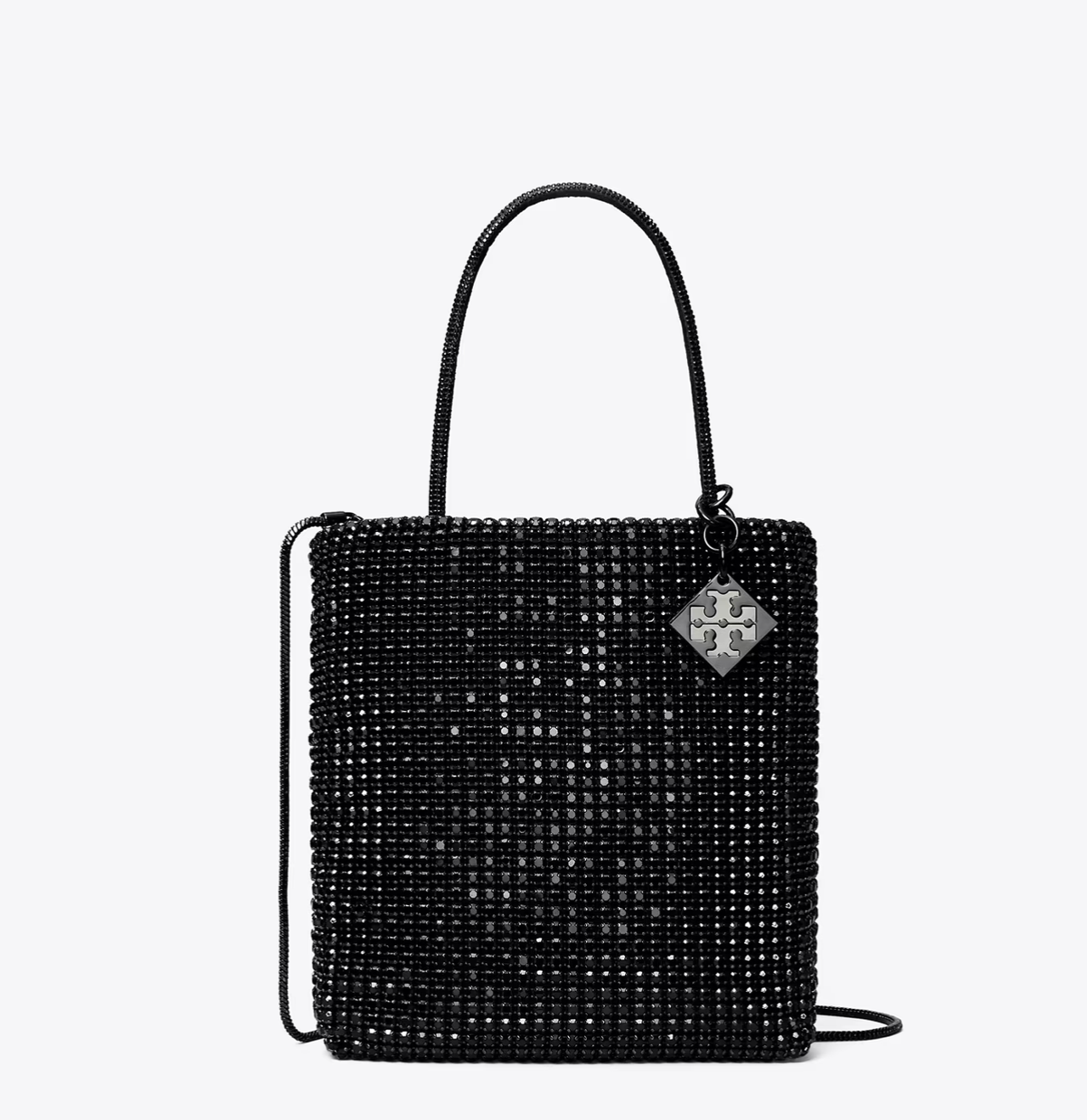 Tory Burch Night Owl Crystal Embellished Mini Tote Bag