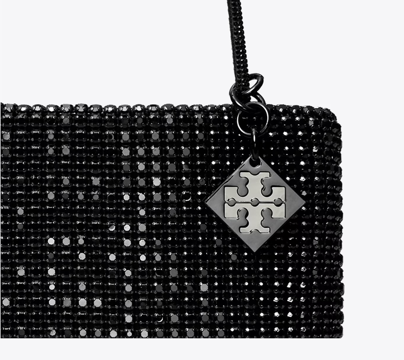 Tory Burch Night Owl Crystal Embellished Mini Tote Bag