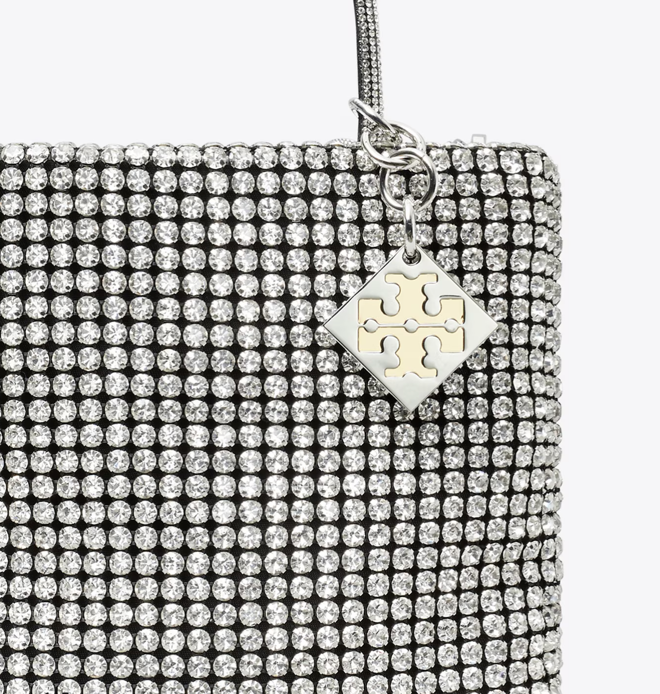 Tory Burch Night Owl Crystal Embellished Mini Tote Bag